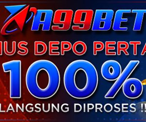 BONUS DEPOSIT PERTAMA 100%