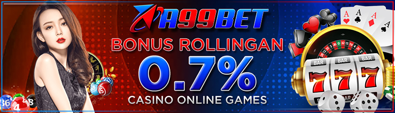 Bonus Rollingan Live Casino 0.70%